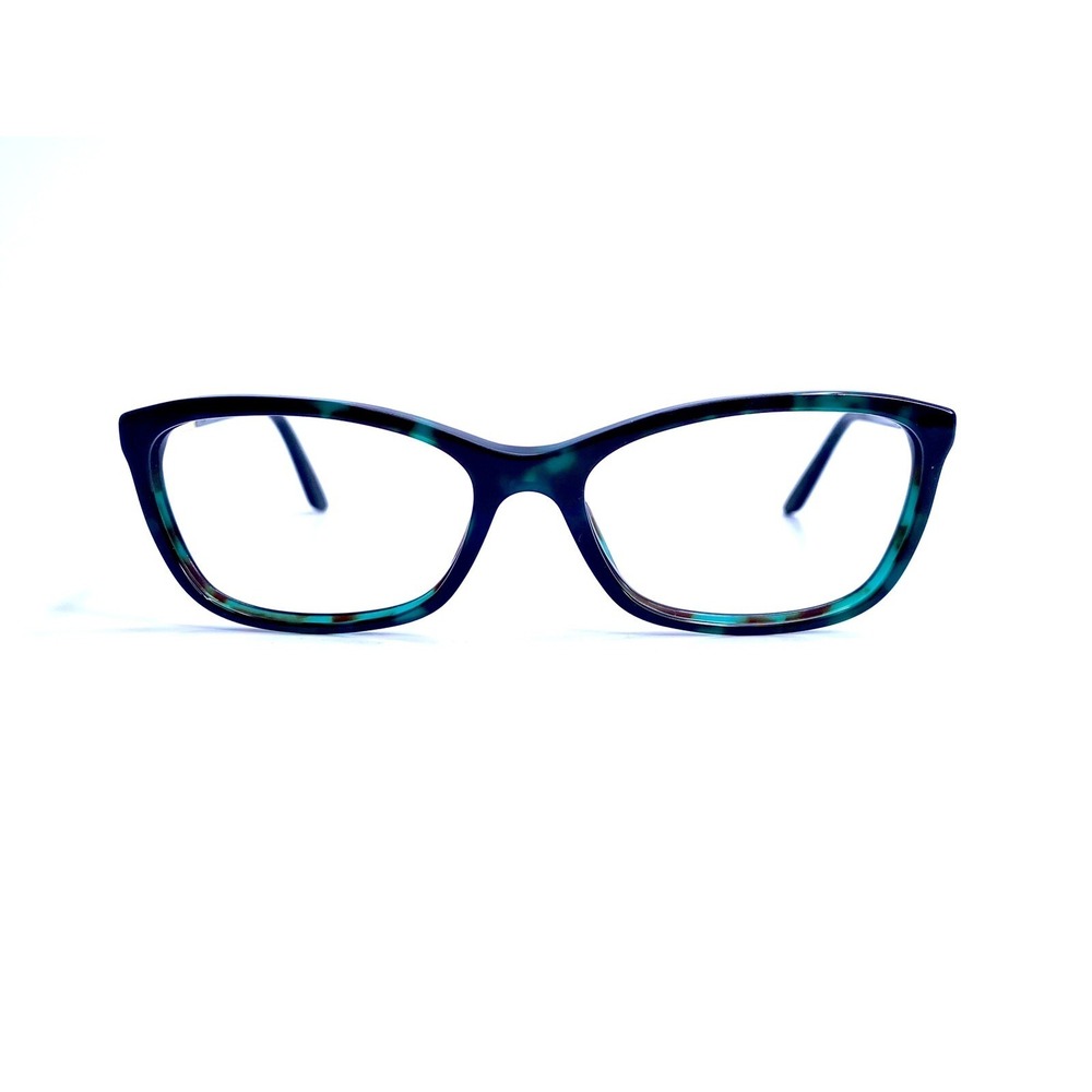 New Versace Green Tortoise Wayfarer Glasses Gold Temple Italy MOD3186 54 16 140